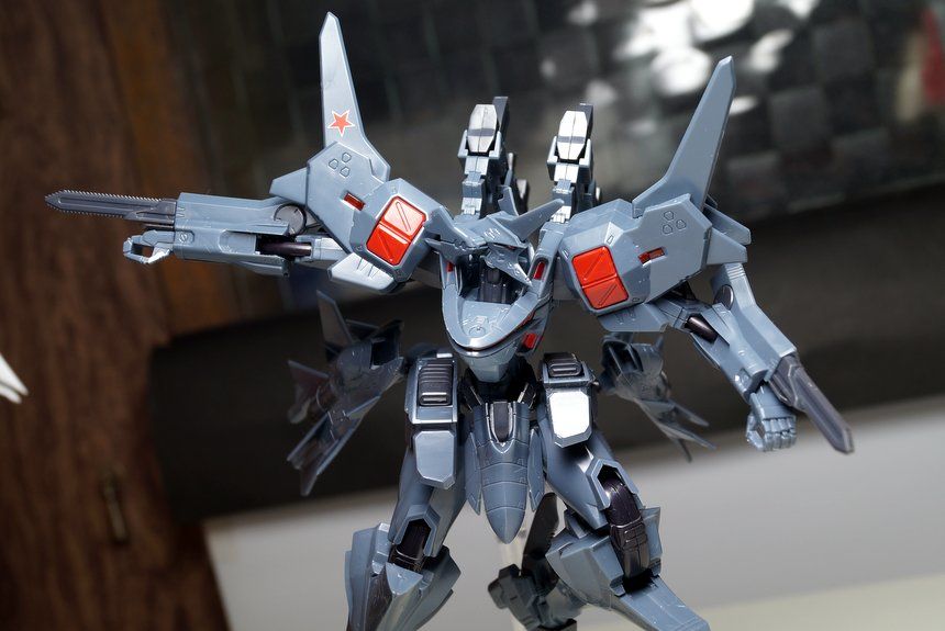 1/144 Su-47E ビェールクト 製作03 パチ組み完成！ : こーのーどちゃか