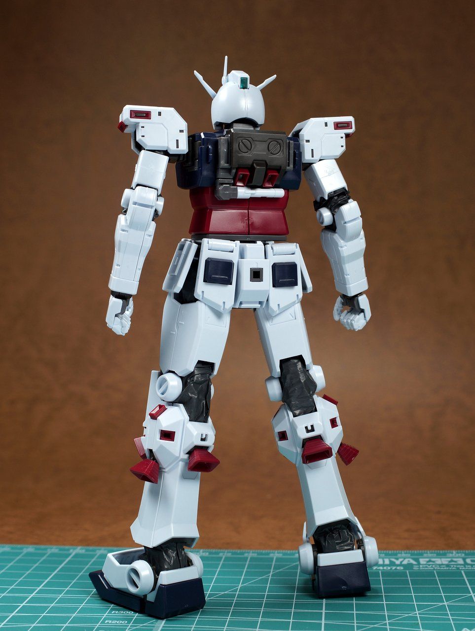 Mg 1 100 フルアーマー ガンダム Ver Ka Gundam Thunderbolt版 製作02 ガンダム本体完成 こーのーどちゃかてきんl 立体版