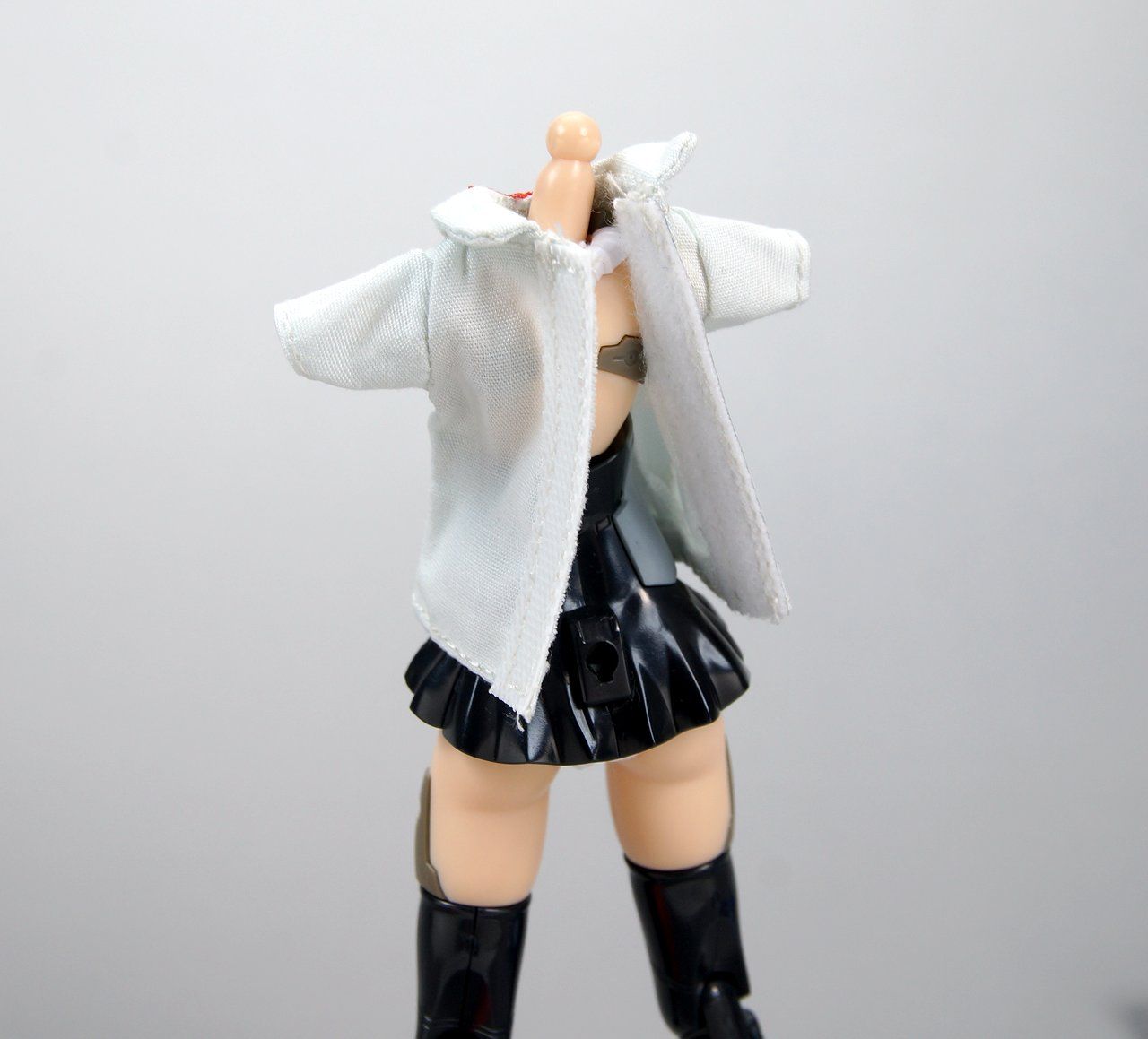 1 12 フレームアームズ ガール 若葉女子高校制服衣装セット Mサイズ 開封 こーのーどちゃかてきんl 立体版