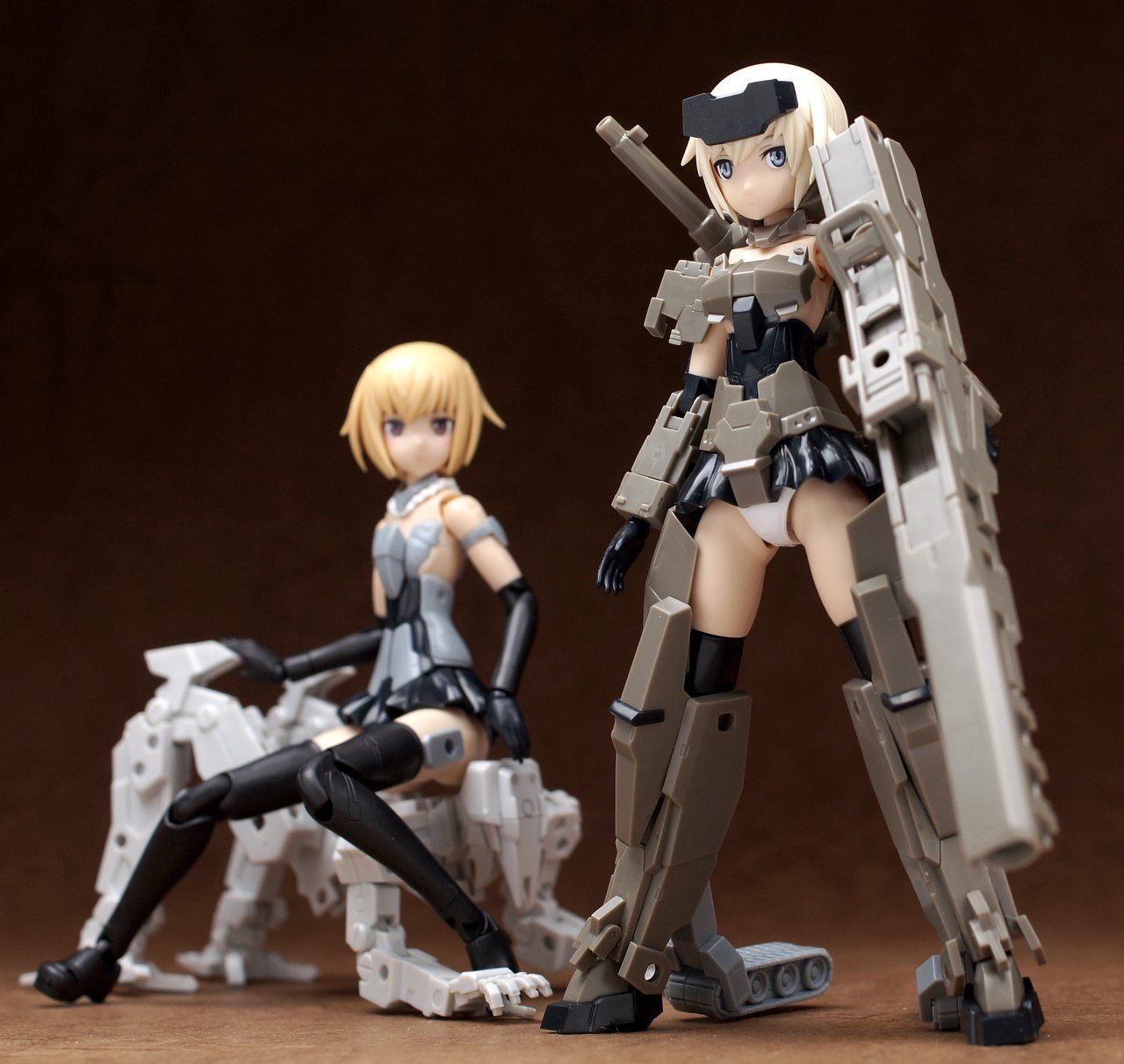 フレームアームズ ガール 轟雷 製作03 イノセンティアのパーツを使ってアップデート こーのーどちゃかてきんl 立体版