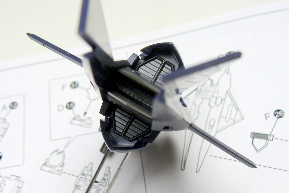F-22A ラプター先行量産型 インフィニティ―ズ仕様 製作04 パチ