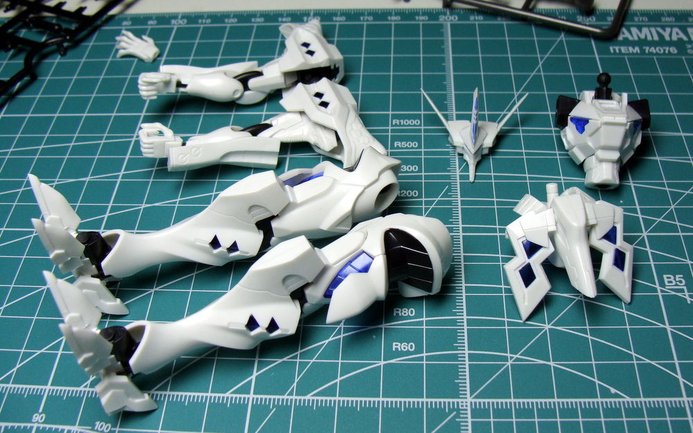 1/144 武御雷 Type-00A 製作01 開封~パチ組み開始! : こーのー 1/144 武御雷 Type-00A 製作01 開封~パチ組み開始! : こーのー
