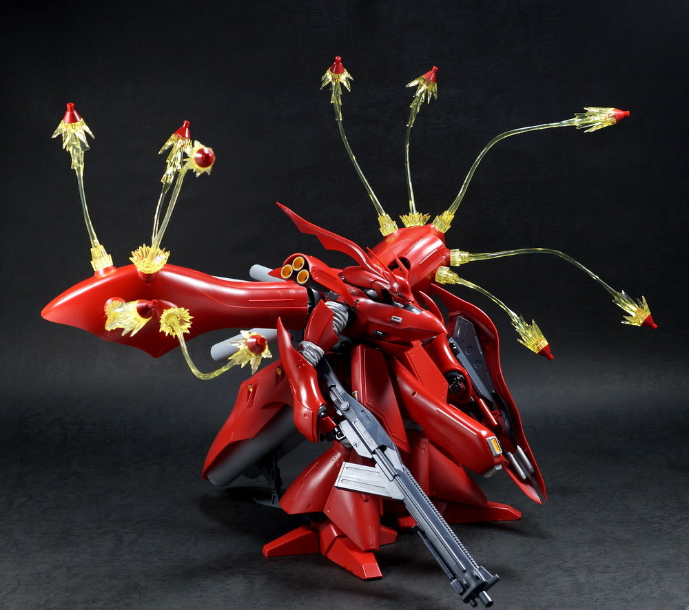 MG サザビー＆RE/100 ナイチンゲール用 拡張ファンネルエフェクト