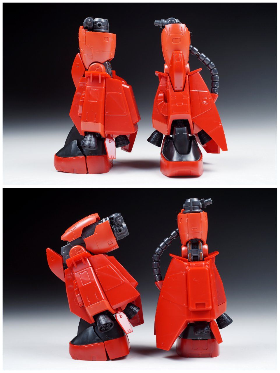 RG 1/144 MS-06R-2 ジョニー・ライデン専用ザクII 製作02 パチ組み完成