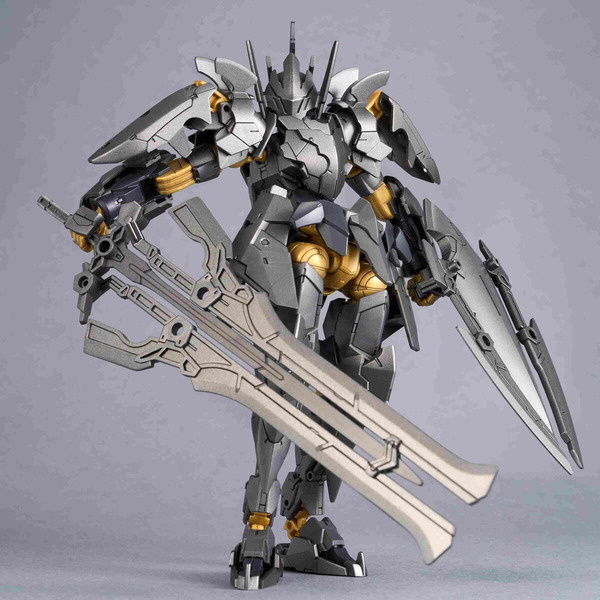 黒騎士仕様の各種武装が新規付属！「30MM 1/144 EXM-A9bk スピナティオ