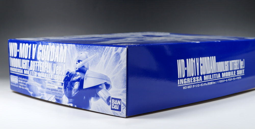 Mg 1 100 ターンエーガンダム 月光蝶ver 製作01 開封 パチ組み開始 こーのーどちゃかてきんl 立体版