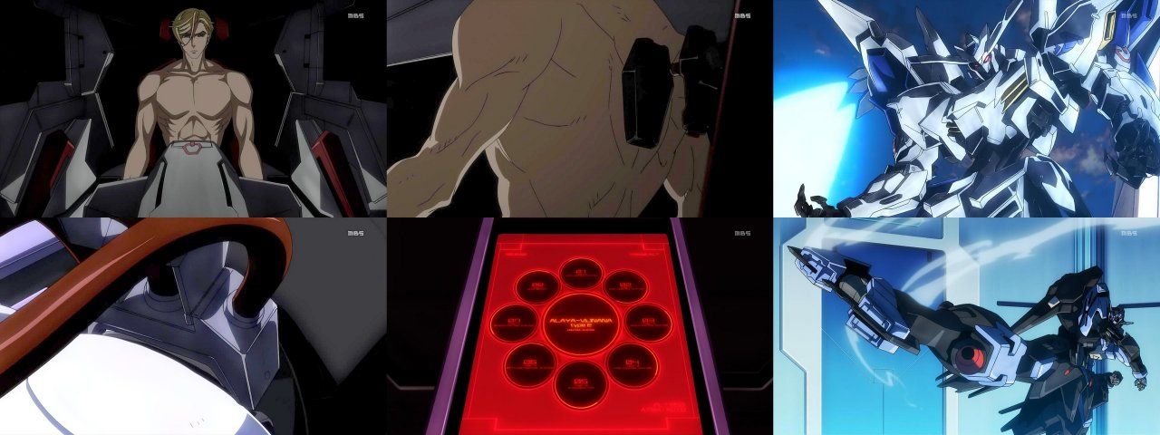 ヴィダールの中にはやはりアイン そしてバエル起動 アニメ 機動戦士ガンダム 鉄血のオルフェンズ 第43話放送 こーのーどちゃかてきんl 立体版