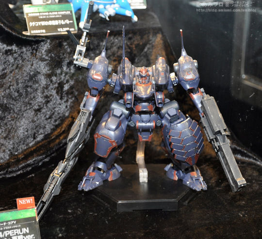 コトブキヤ「アーマード・コアⅤ ヒュージキャノン」はグラインド