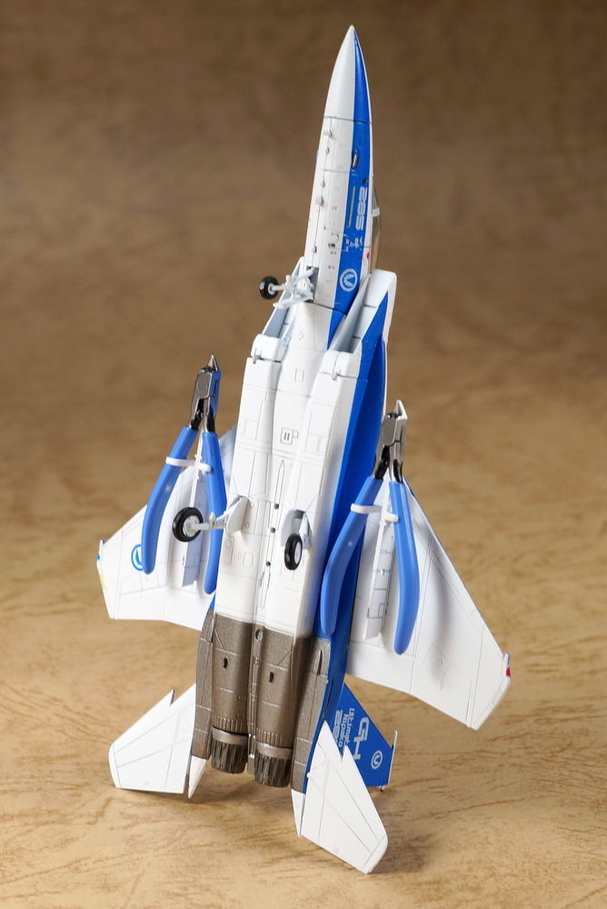技MIX 1/144 F-15GH アルティメットイーグル パチ組みレビュー！ : こ