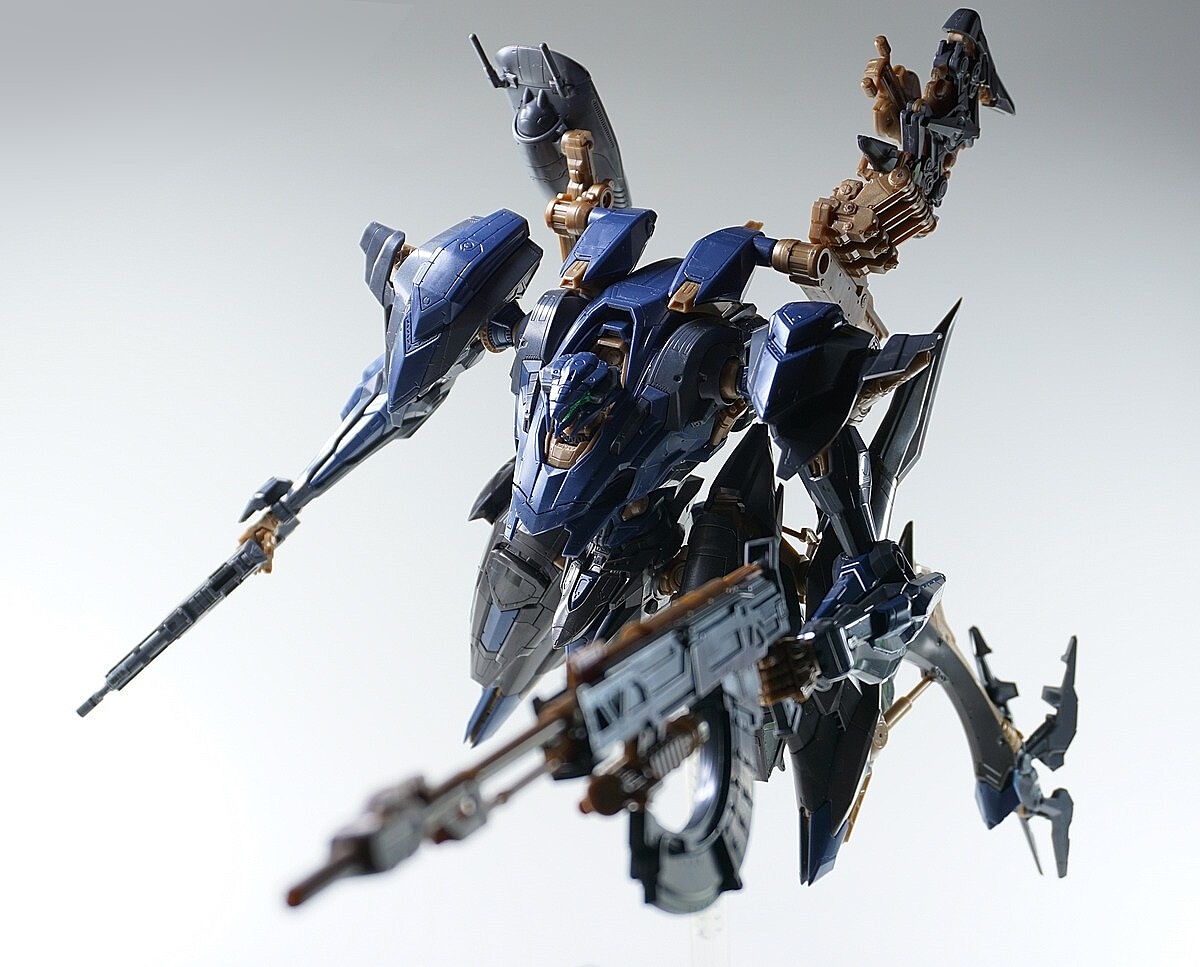 V.I.O.S. SCHNEIDER NACHATREIHER/40E スティールヘイズ」パチ組み記事
