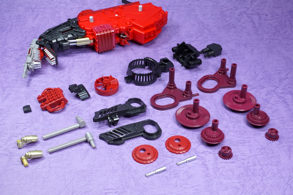 ZOIDS AZ-07 EZ-021 デスザウラー 製作02 胴体(素体)~腕部 ZOIDS AZ-07 EZ-021 デスザウラー 製作02 胴体(素体)~腕部