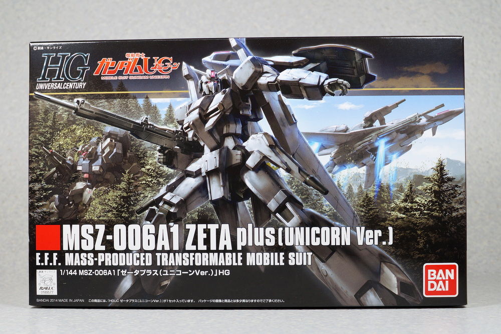 売切り特価 HGUC 1/144 ZII、ZETA plus UNICORN Ver.セット
