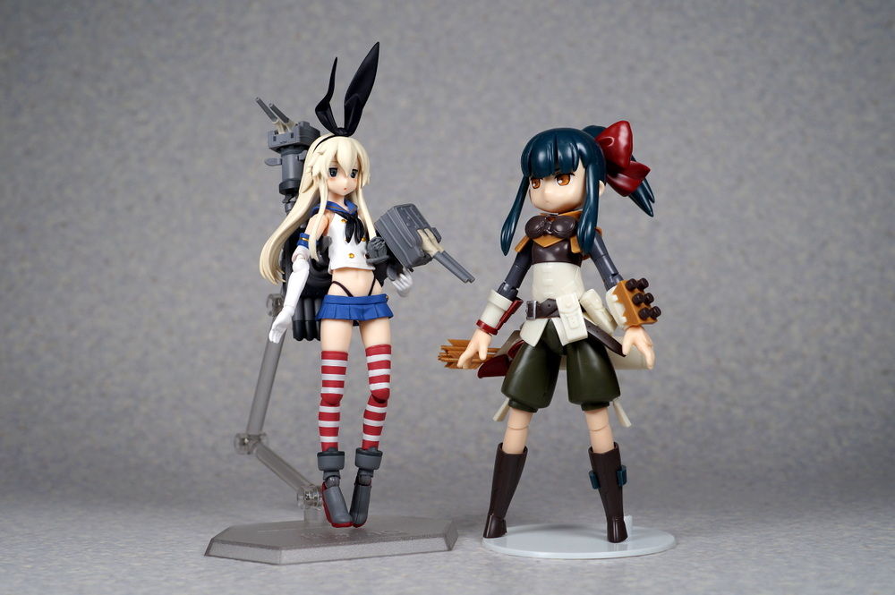 世界樹の迷宮IV スナイパーの女の子 製作02 パチ組み完成
