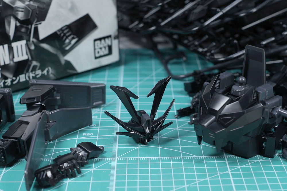 HGBF 1/144 ガンダムドライオンⅢ（ドライ） 製作01 開封～パチ