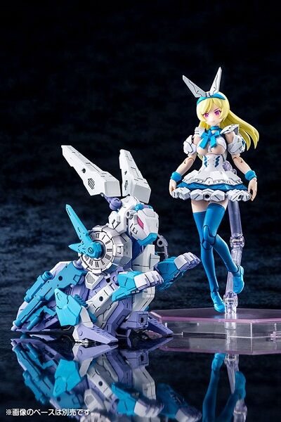 ウサギ型メカと合体してワイルドモードに変化！コトブキヤ「メガミ