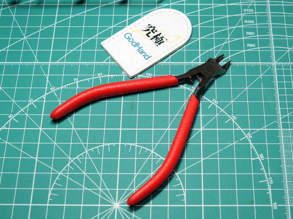 ゴッドハンドオリジナル 片刃ニッパーpn 1 トライアル 試し斬り こーのーどちゃかてきんl 立体版