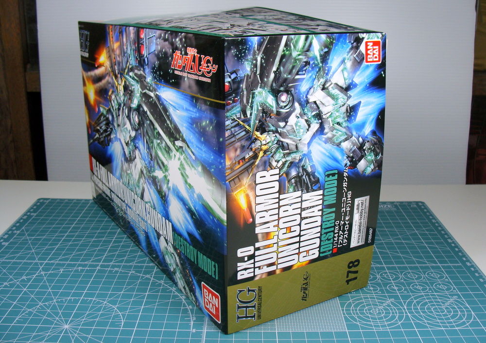 Hguc フルアーマー ユニコーンガンダム デストロイモード 製作01 開封 パチ組み開始 こーのーどちゃかてきんl 立体版