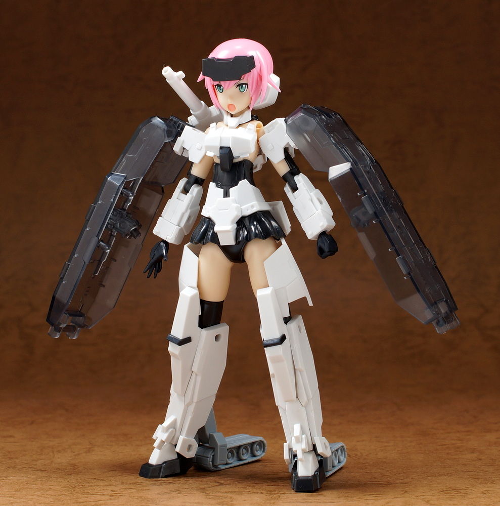 フレームアームズ・ガール 轟雷 Monotone Form 製作02 パチ組み