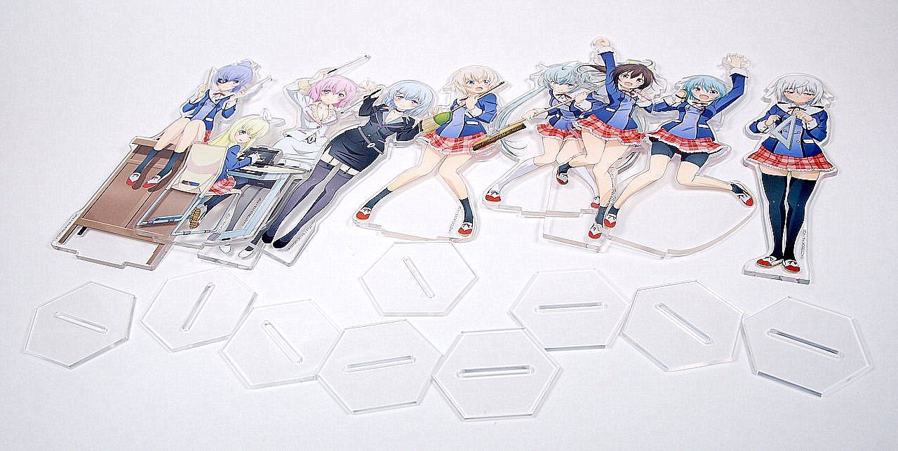 フレームアームズ・ガール　アクリルスタンド　Live show!ver. セット フレームアームズ・ガール アクリルスタンド LIVE SHOW! ver. 9