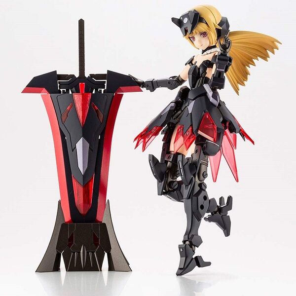 黒衣の騎士 をイメージしたアーキテクトが限定アイテムとして登場 フレームアームズ ガール ナイトマスターアーキテクト 本日より予約受付開始 こーのーどちゃかてきんl 立体版