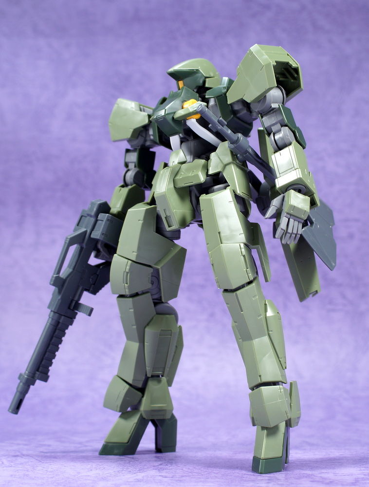 1 100 グレイズ 一般機 指揮官機 製作02 パチ組み完成 こーのーどちゃかてきんl 立体版