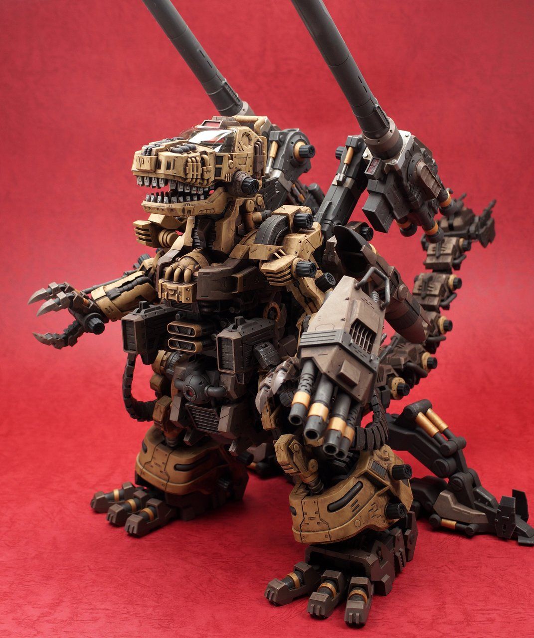 HMM ZOIDS RZ-001OG ゴジュラス・ジ・オーガ 製作06 スミ入れ