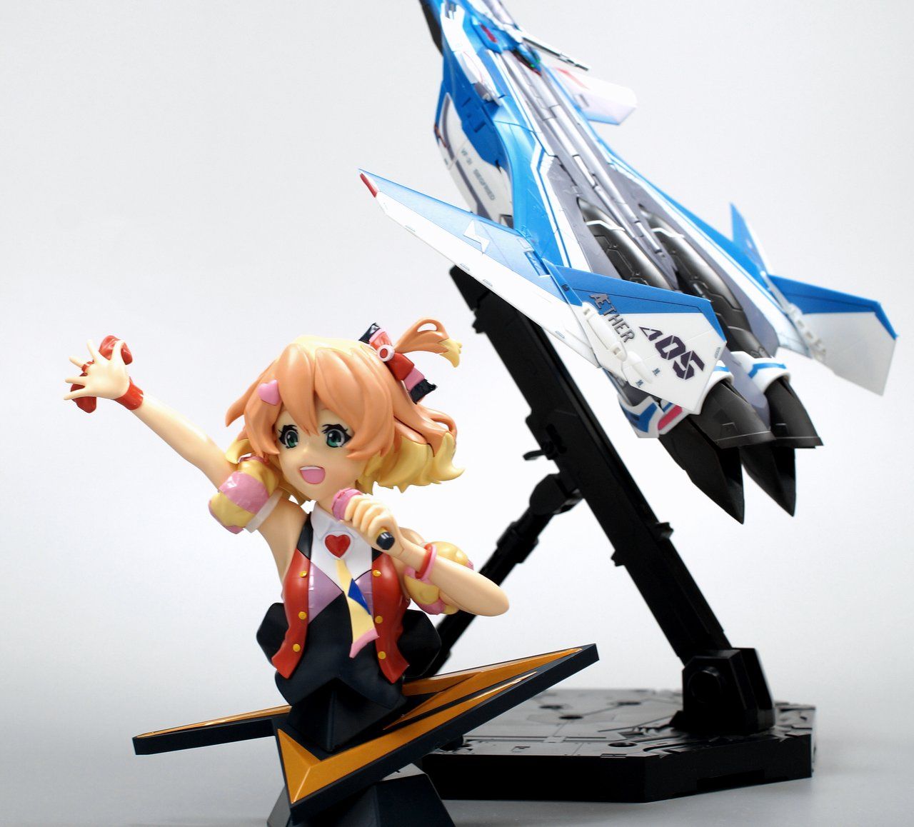 フィギュアライズバスト マクロスΔ フレイア・ヴィオン 製作01 開封 
