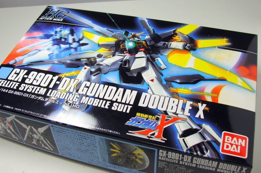 Hgaw Gx 9901 Dx ガンダムダブルエックス 製作01 パチ組み開始 こーのーどちゃかてきんl 立体版