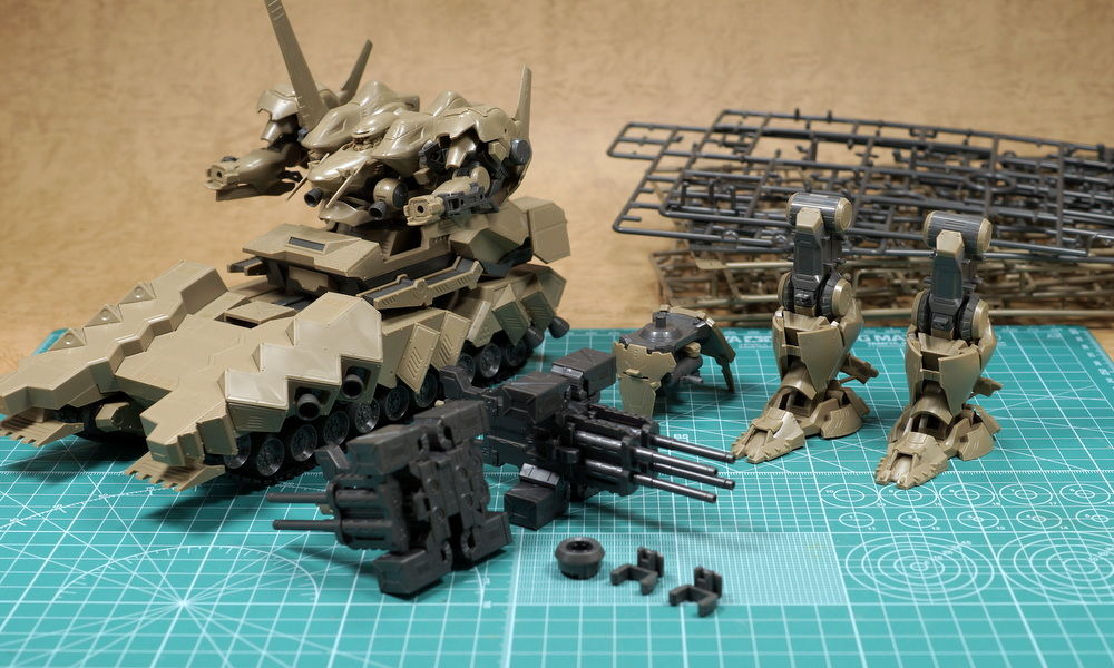 MATSUKAZE mdl.2 拠点防衛仕様 製作05 オートキャノン、余剰 MATSUKAZE mdl.2 拠点防衛仕様 製作05 オートキャノン、余剰