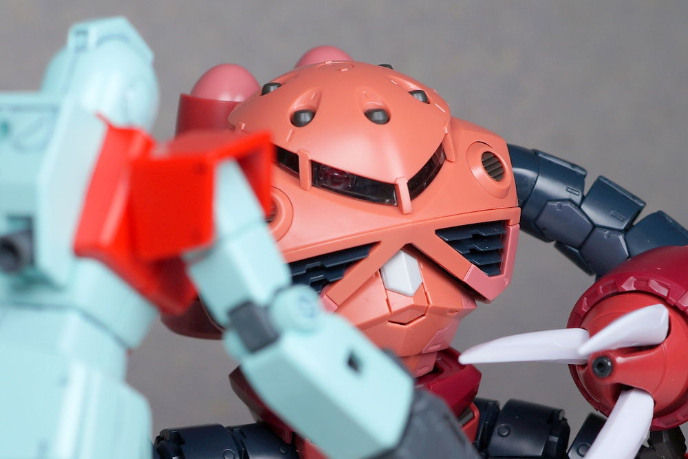 Rg 1 144 Msm 07s シャア専用ズゴック 製作03 パチ組み完成 2 こーのーどちゃかてきんl 立体版