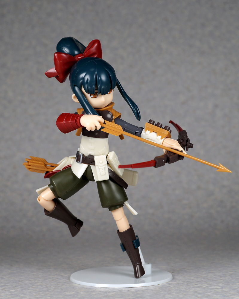 世界樹の迷宮IV スナイパーの女の子 製作02 パチ組み完成