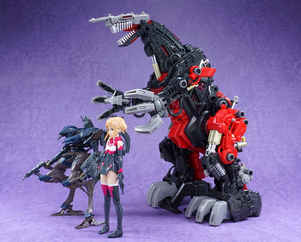 ZOIDS AZ-07 EZ-021 デスザウラー 製作02 胴体（素体）～腕部（素体
