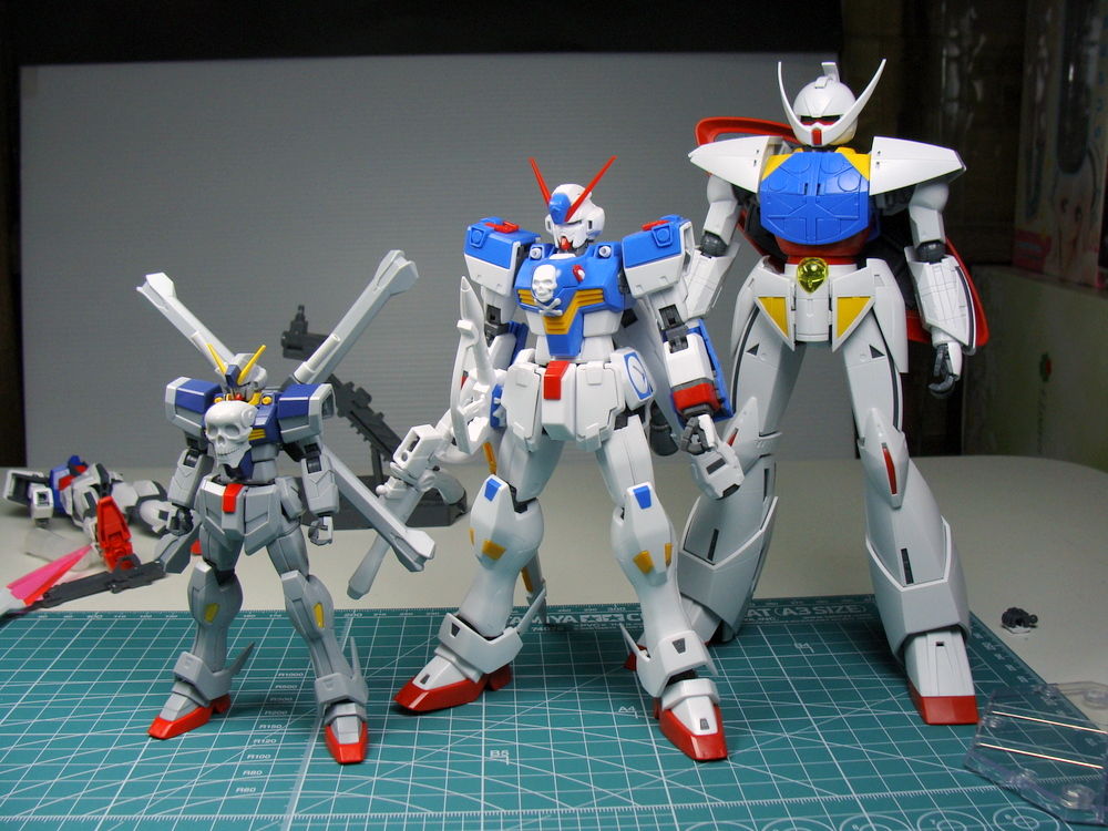 Hgbf クロスボーンガンダム魔王 が組み終わったので こーのーどちゃかてきん 雑記板