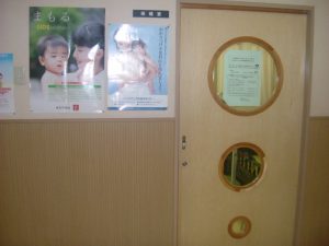 保健室入口