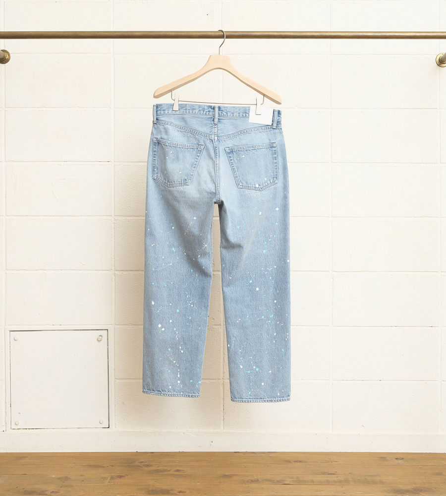 パンツ UNUSED - Painted Denim Pants 11月3日 UNUSED - Painted Denim Pants : Hoen_blog