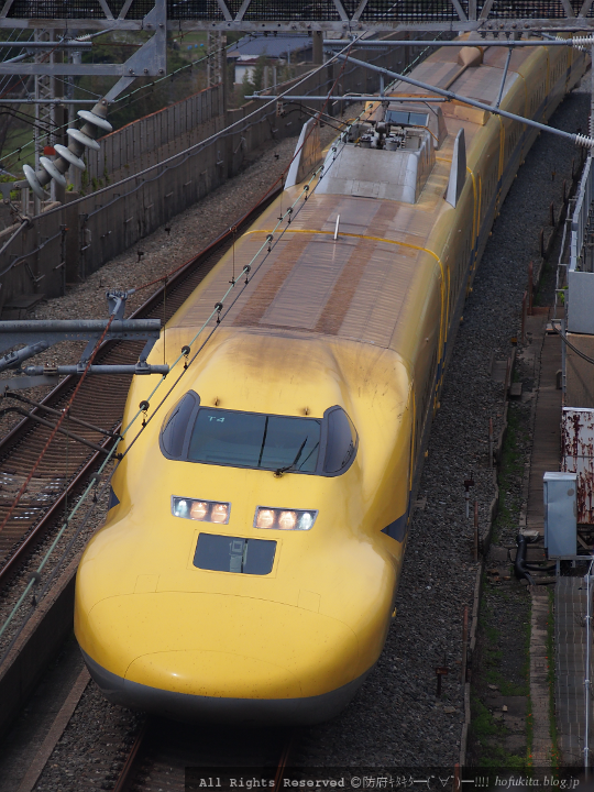 15 4 16 ドクターイエローのぞみ上り検測を防府市大平山で撮影 防府キタキタ ゚ ゚ 15 4 16 ドクターイエローのぞみ上り検測を防府市大平山で撮影 防府キタキタ ゚ ゚