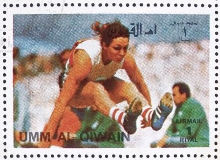 Heide_Rosendahl_1972_Umm_al-Quwain_stamp