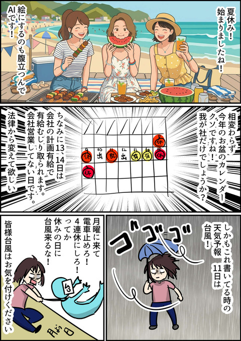 台風について