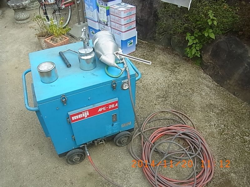 11 外壁下地調整 養生 外壁下塗 大分県佐伯市 M様邸 大分市 臼杵市 外壁塗装工事の事例集 北条塗装店