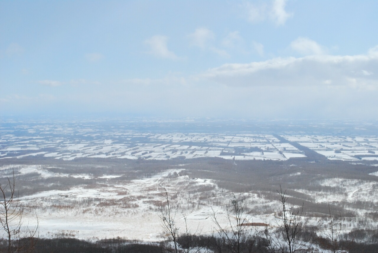 春の扇ヶ原展望台 北海道を元気にするブログ