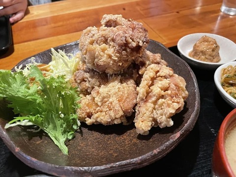 三五食堂唐揚げ
