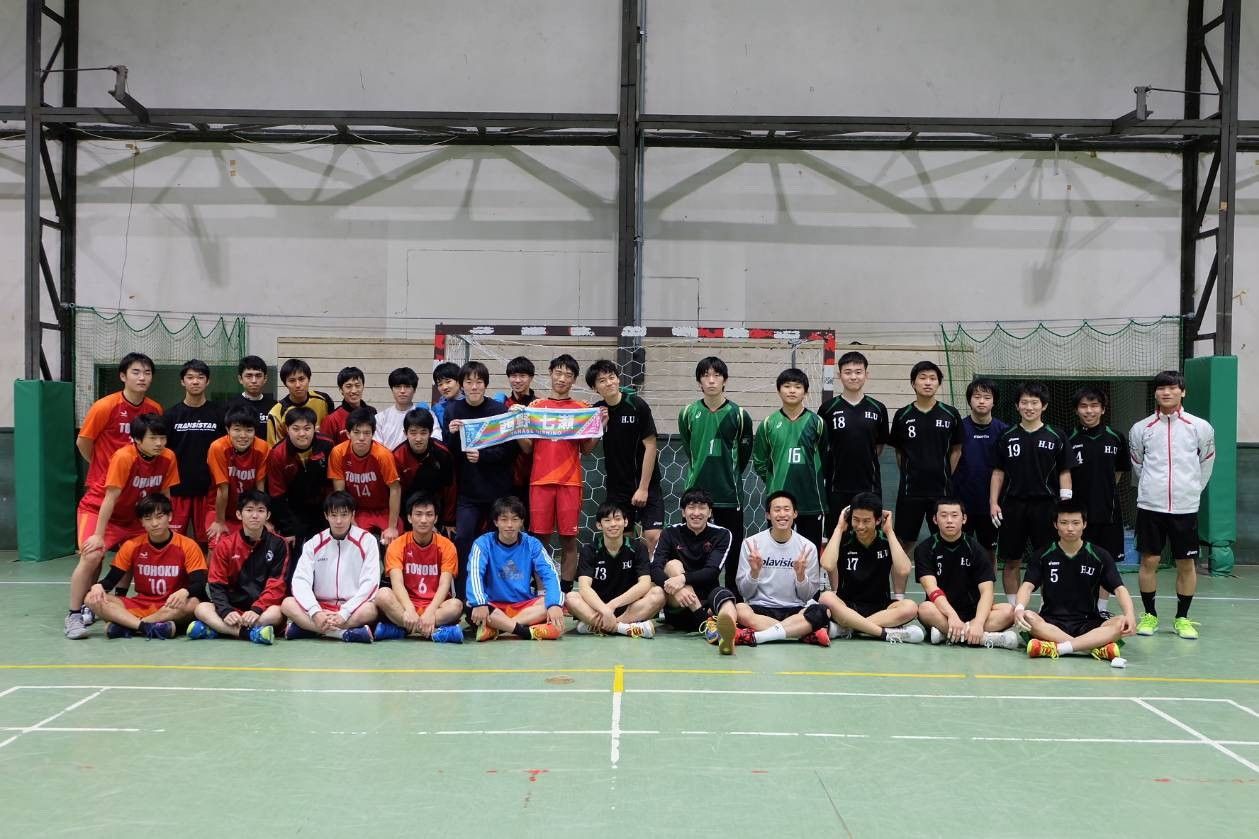 東北大学定期戦 北海道大学ハンドボール部のブログ