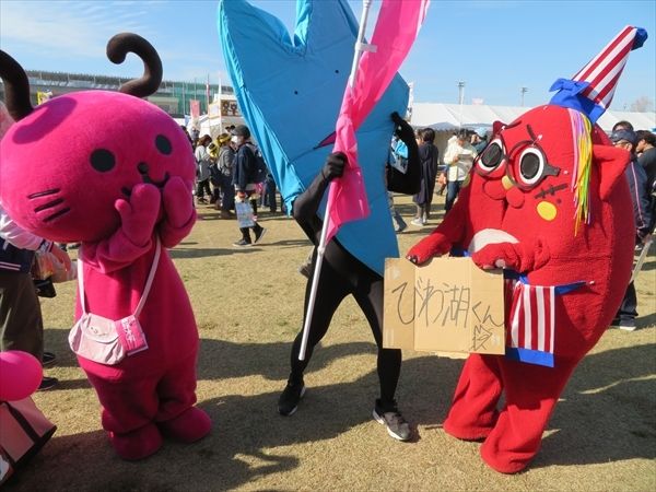 はてにゃん 北摂百貨天 ご当地キャラ展示室