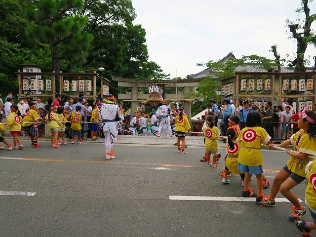茨木神社引上遠景