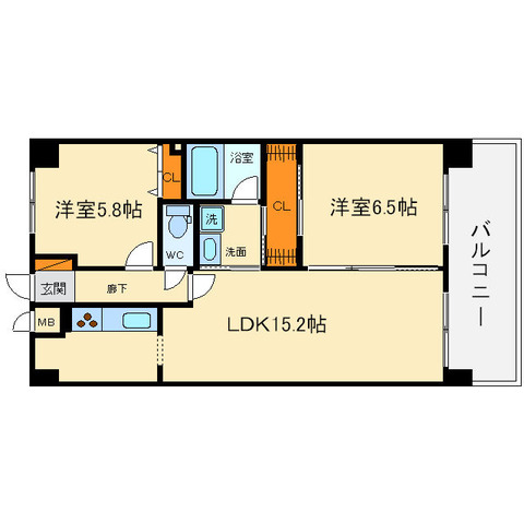 鷹野マンション　Ａタイプ