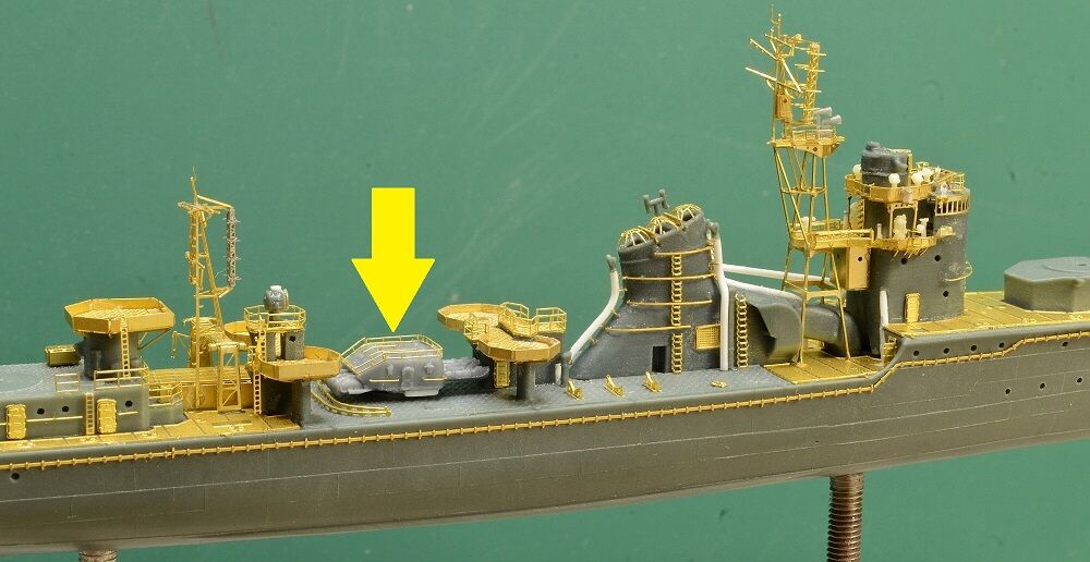 1/700 冬月 主砲（22） : 北鎮海軍工廠