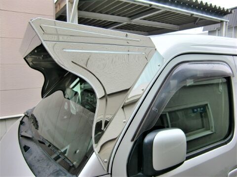 軽ワゴンバイザー 北海道旭川市 北斗工芸 軽ワゴンバイザー 北海道旭川市 北斗工芸