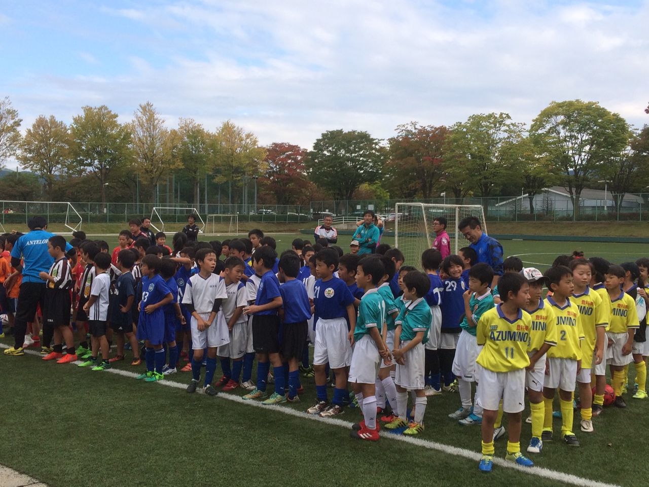 塩尻西ss招待てまり杯u9大会 北杜ufc少年団