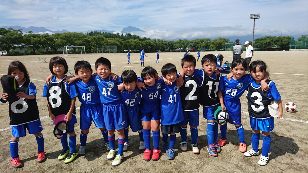 夏休みも残り僅かだね U 8以下トレーニングマッチ 北杜ufc少年団