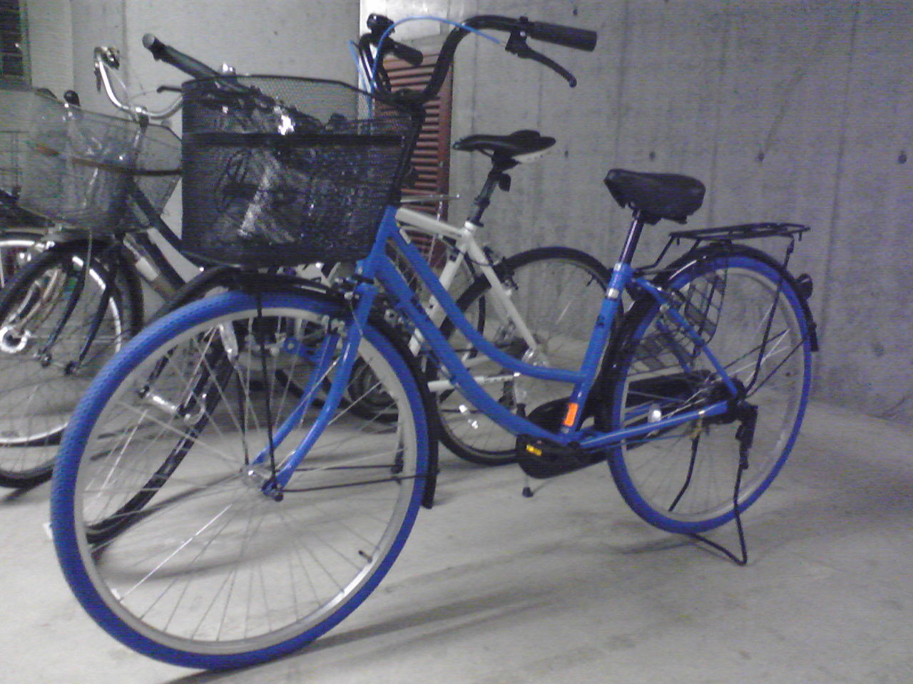 自転車 青